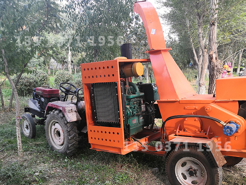 大型園林樹枝粉碎機