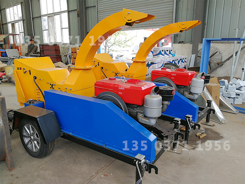 濕樹枝樹葉粉碎機