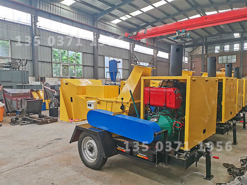 通化市雙缸柴油樹枝粉碎機(jī)