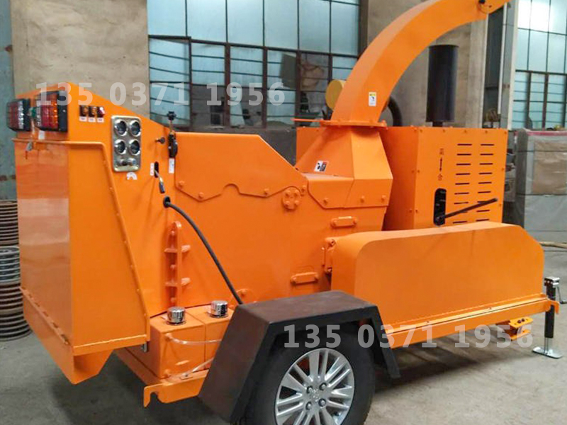 移動園林樹枝粉碎機